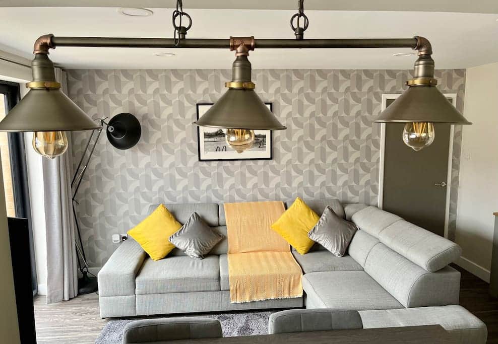 Open plan living space