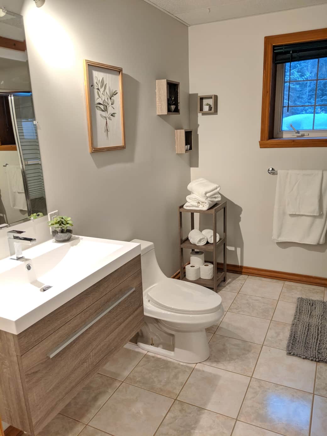Salle de bain sous-sol