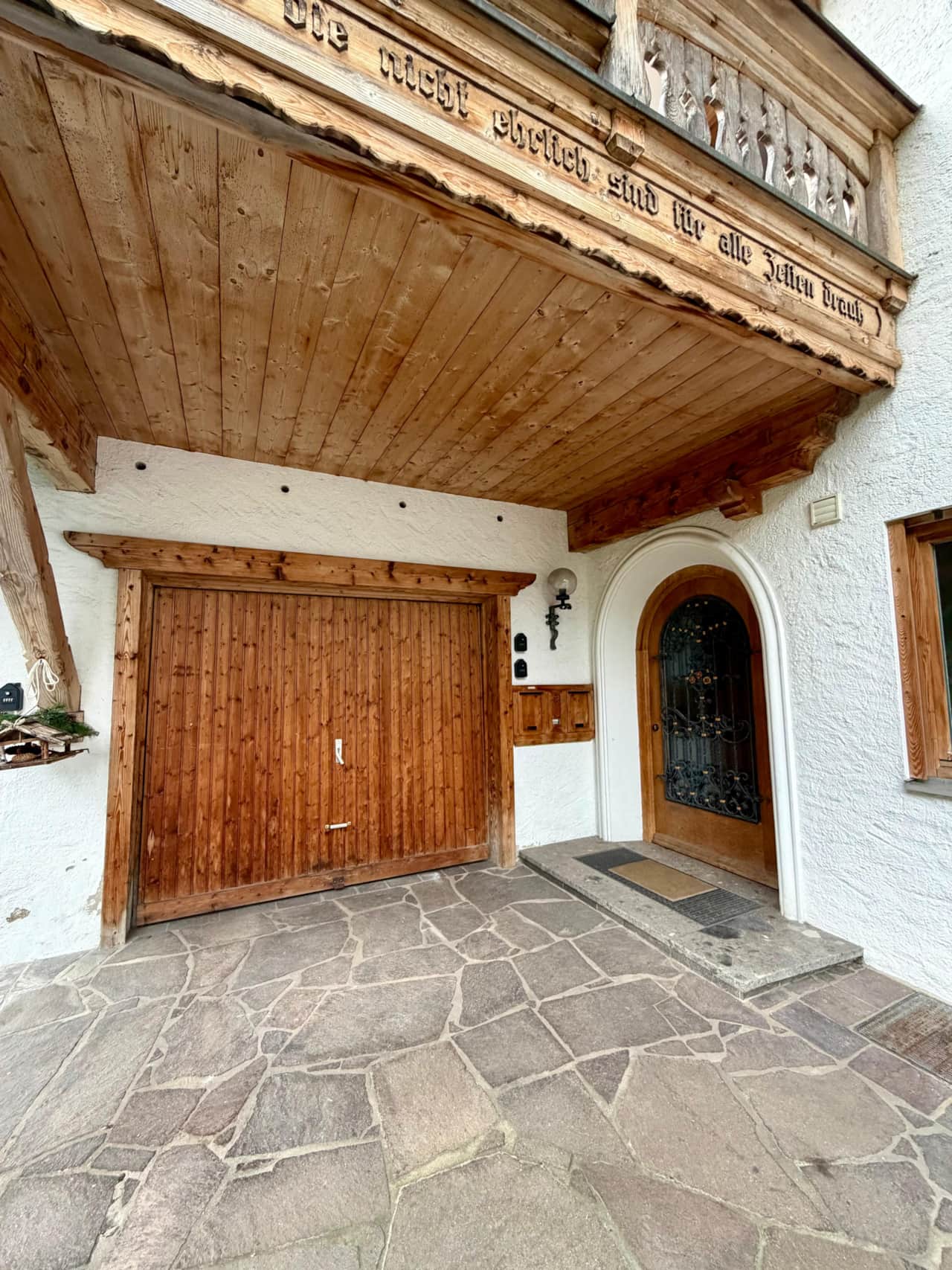 Eingangsbereich Haus