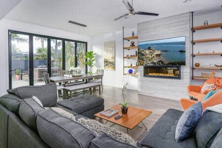 Coastal OC House Pool Jacuzzi — Huntington Beach — vacation rental