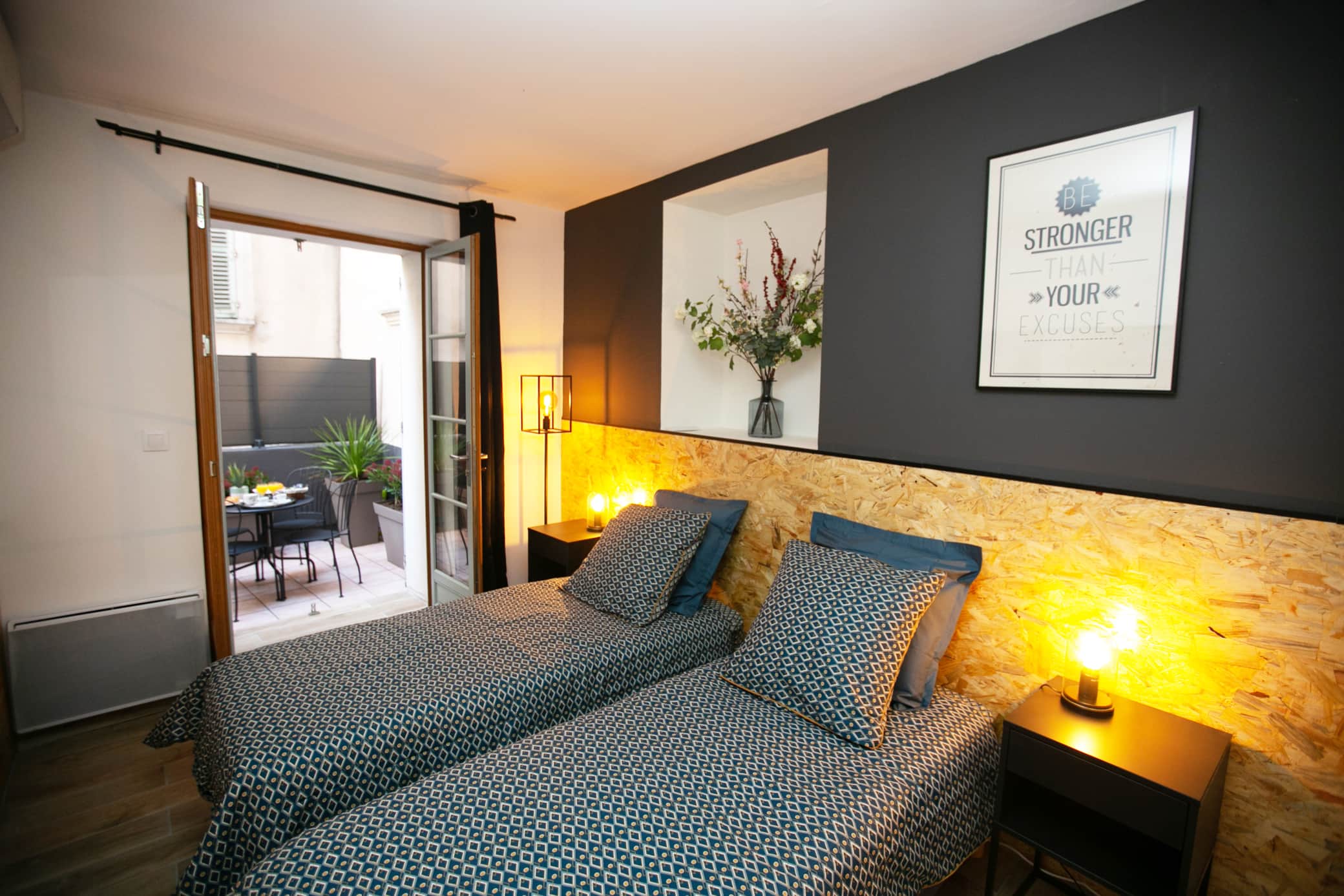 Chambre confortable et au calme