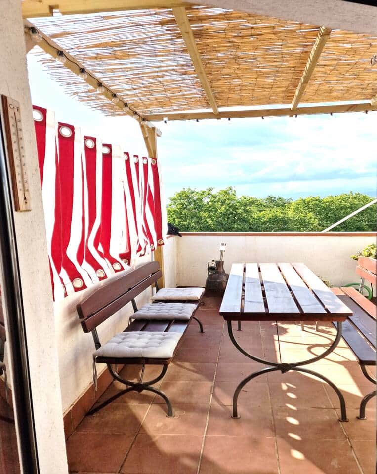 Terrasse sur le toit