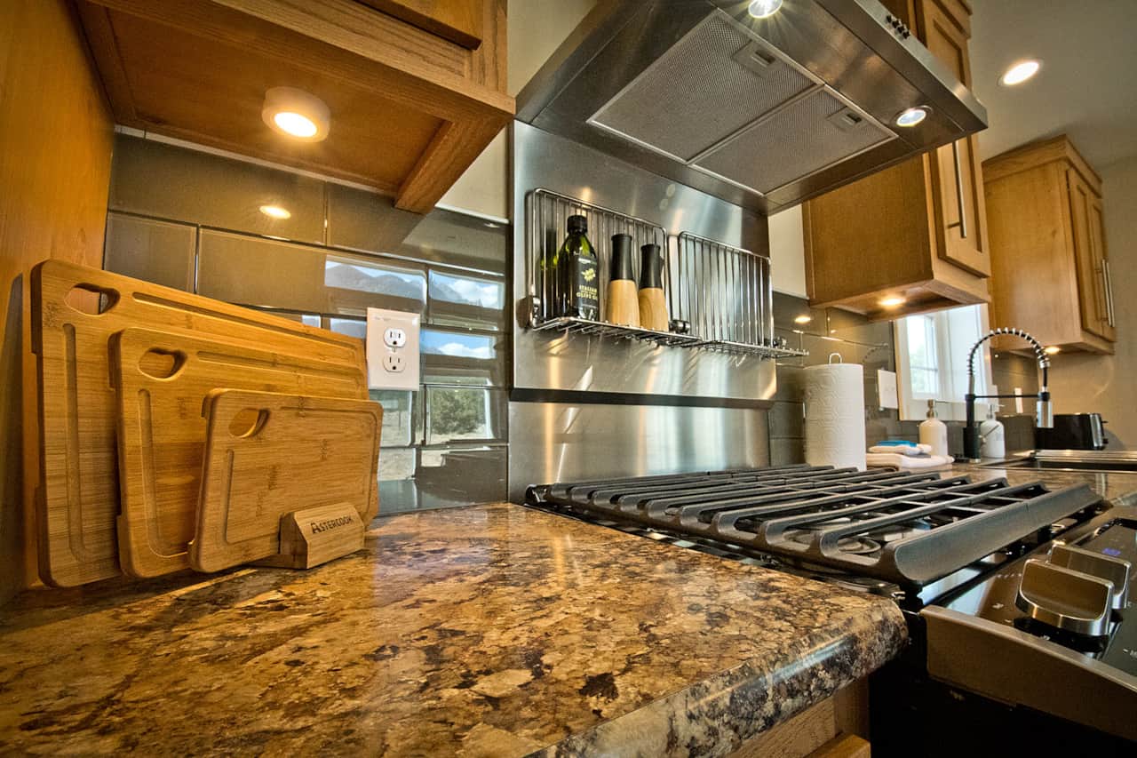 Fully Stocked Kitchen with Propane Range
