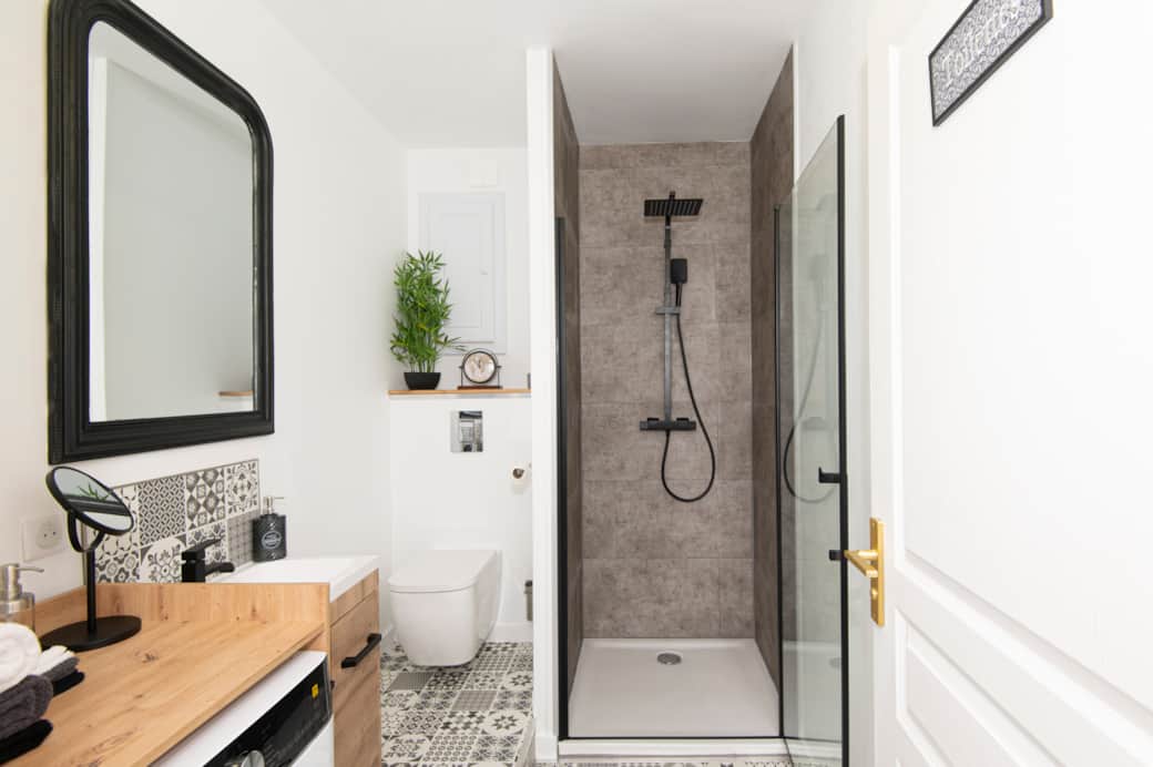 Salle de bain et WC appartement Sedan