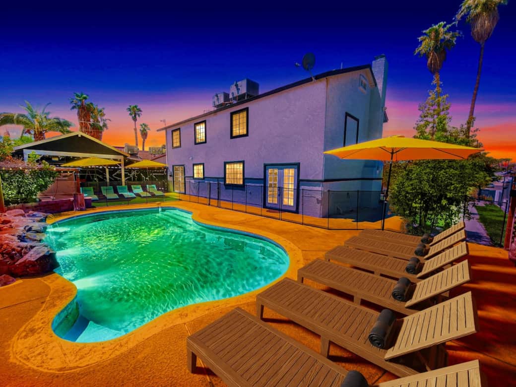 Trending Luxury Villa with Resort Style Backyard. Design to meet and exceed your vacation needs. Amazing Pool and Amazing Views