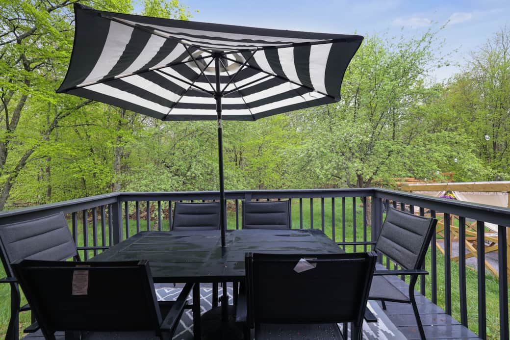 Terrace in the kitchen