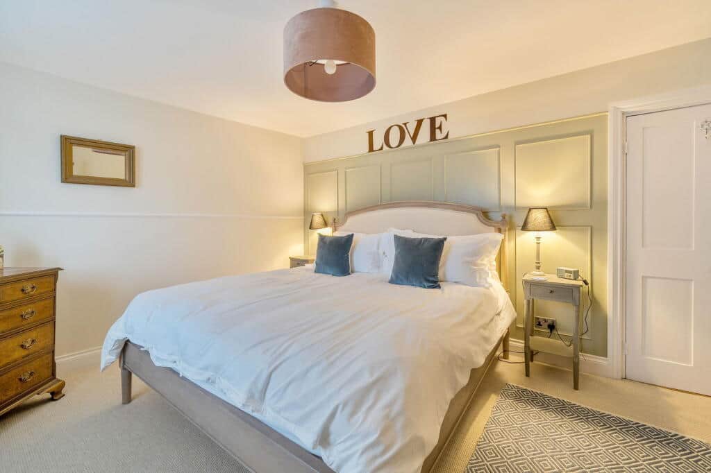 Our Master Bedroom with King size bed 