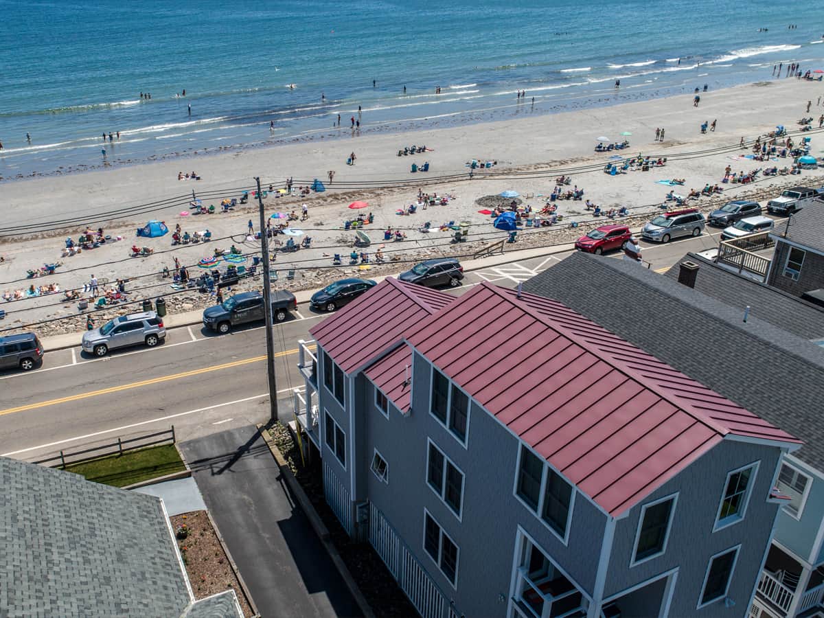 Two bedroom rental home across the street from Long Sands Beach in York, Maine