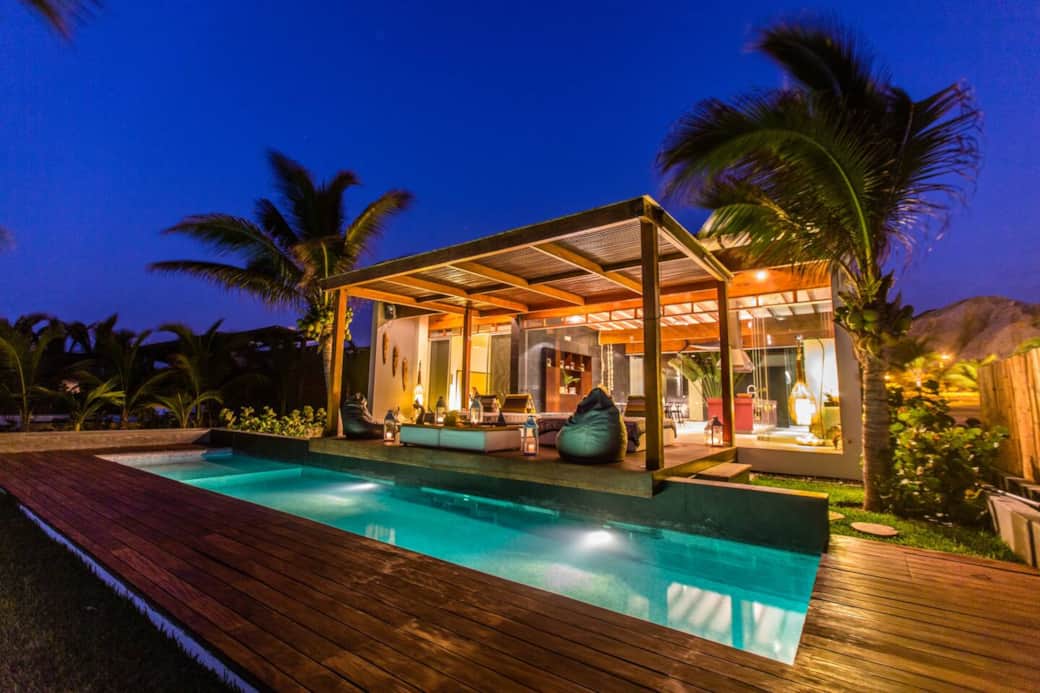 Punta Sal beachfront vacation rental night beachfront vacation rental Punta Sal