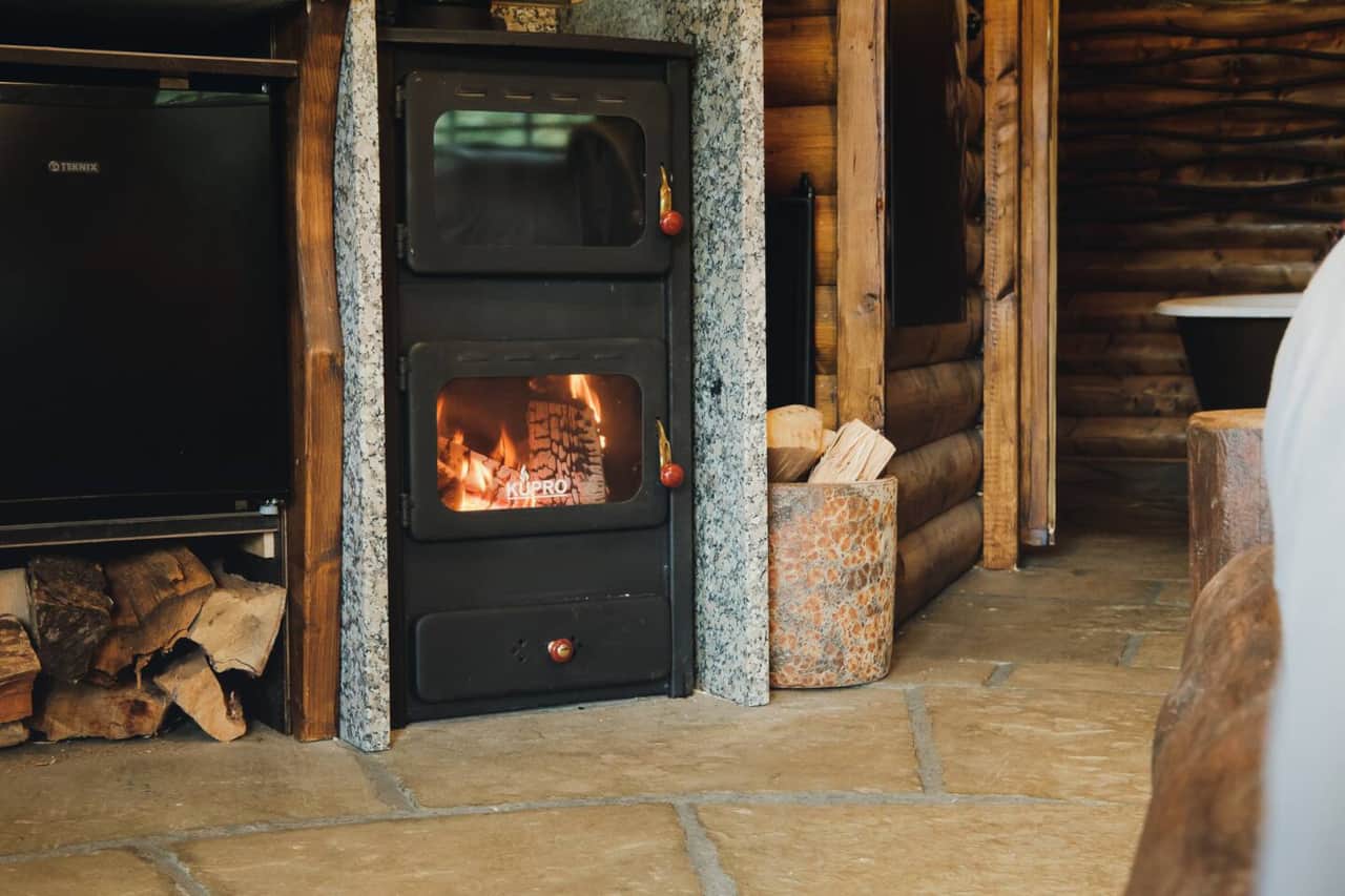 Fire Log Burner