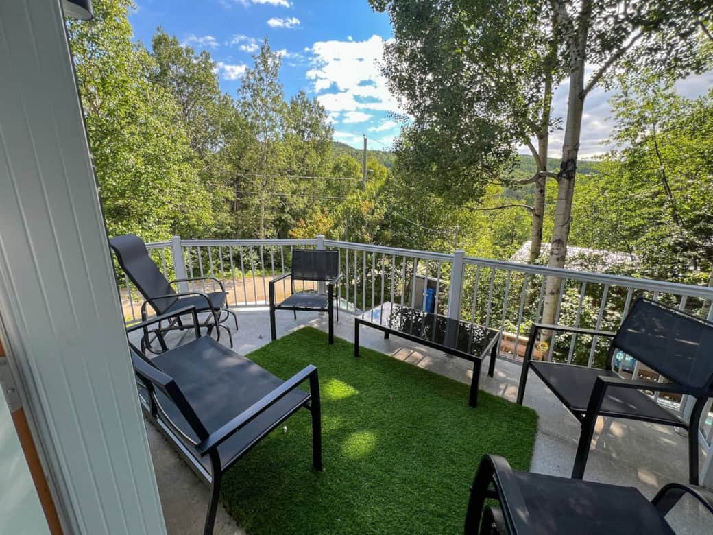 Terrasse aménagée