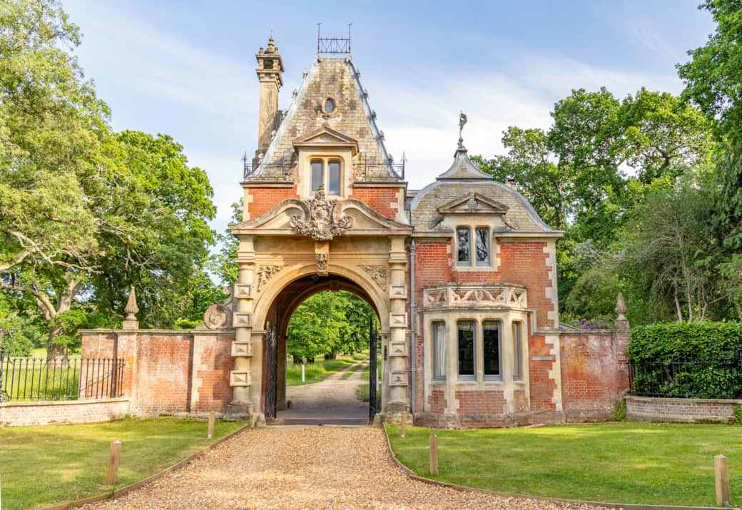 North Lodge façade
