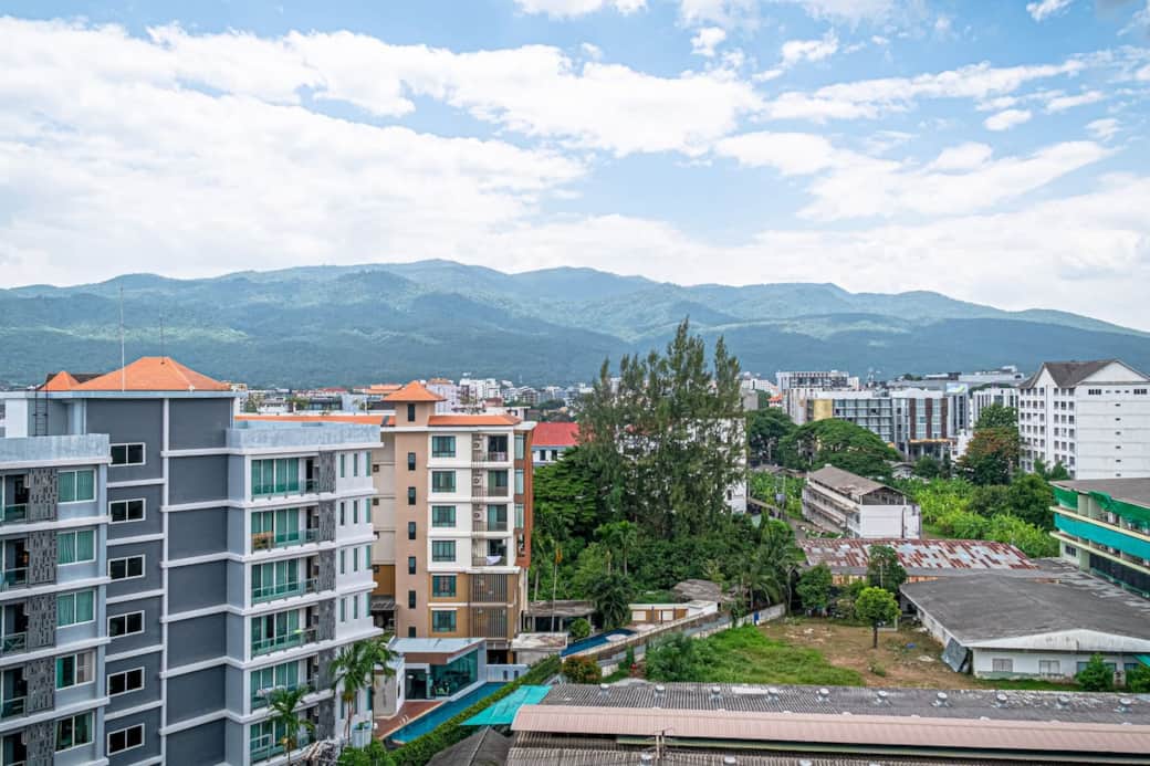 Refreshing Doi Suthep from the Balcony.