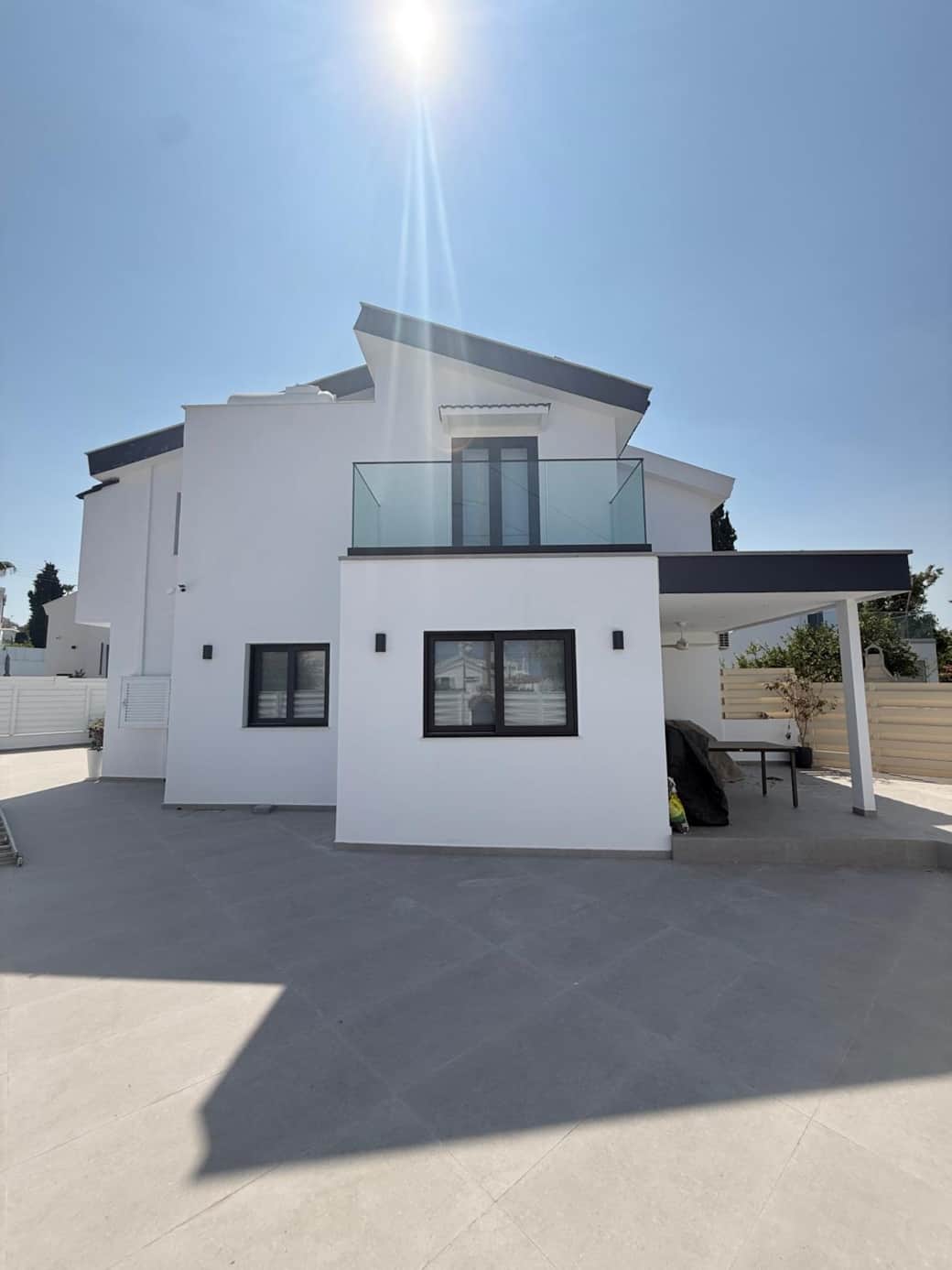 Side of house