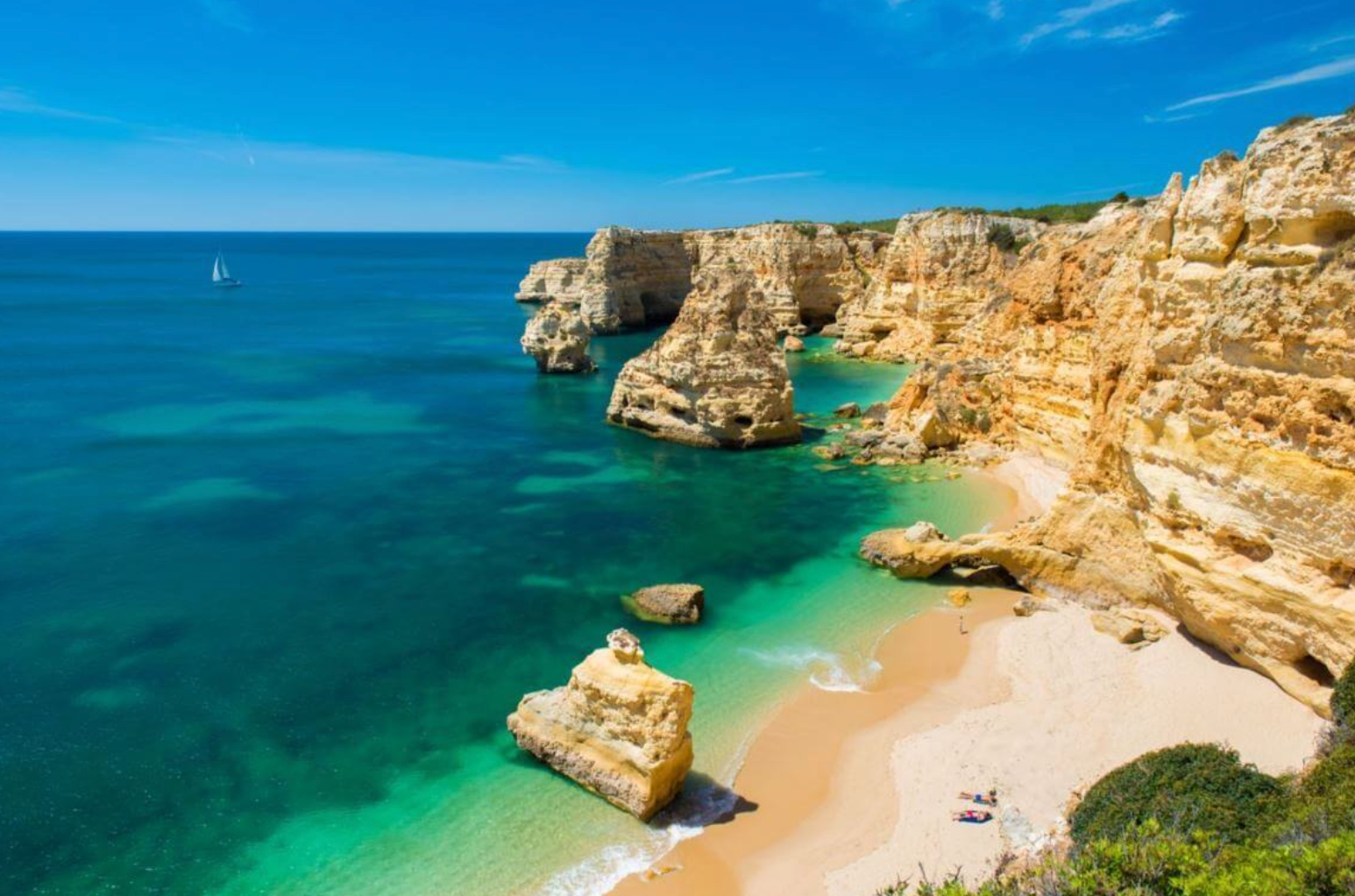 Praia da Marinha e la costa centrale dell’Algarve Praia da Marinha e la costa centrale dell’Algarve