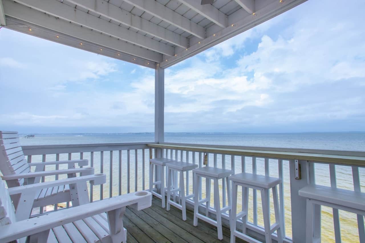 Balcony views, Paradise Point, Innerarity Townhomes, Perdido Key FL