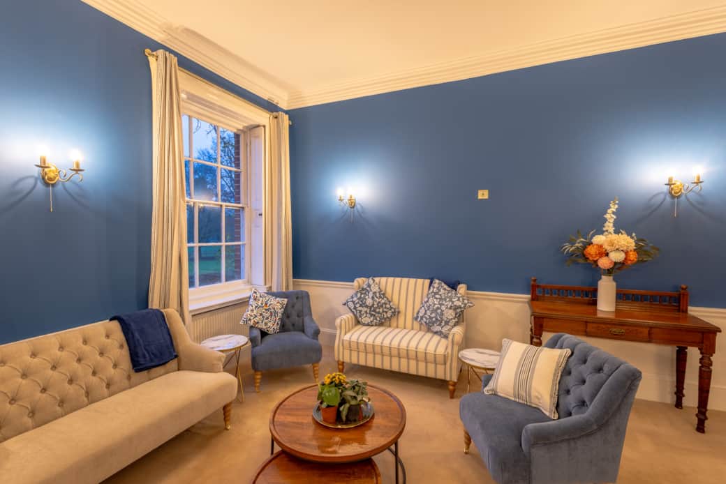 Old Rectory, Snug, close view of seating