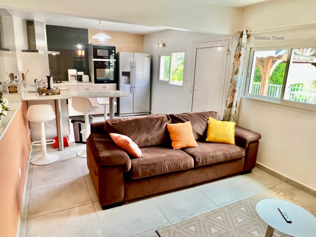 Le salon du gîte Colibri Le salon du gîte Colibri