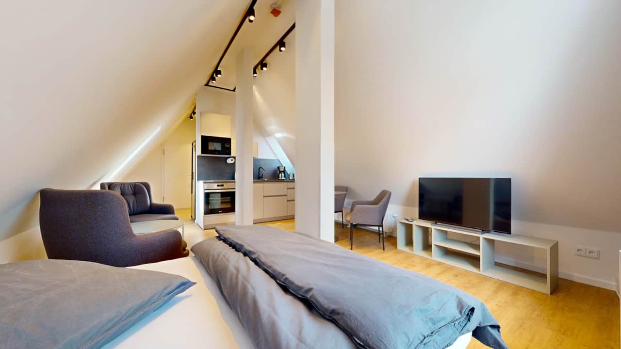 Modernes und geräumiges Apartment im N°8A Boardinghouse Lüneburg