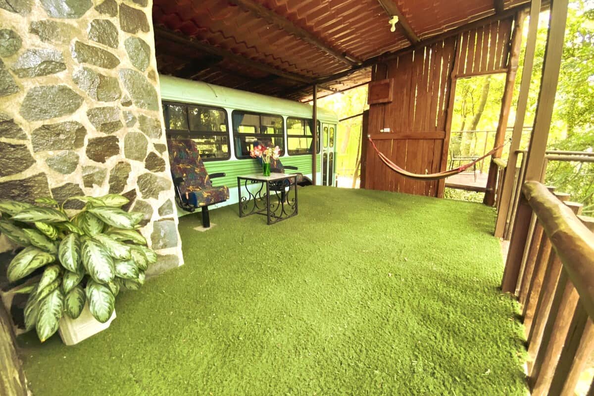 🌳 Your private spot for coffee, fresh air, and forest serenity.