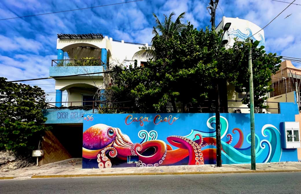 Casa Cielo from Street