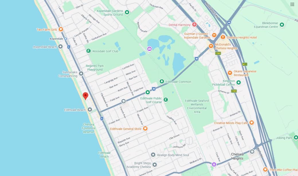 Map of the property location