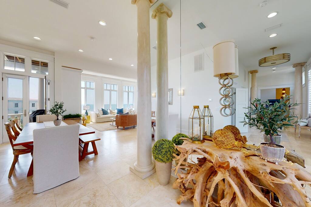 Entry to main living area - third floor
