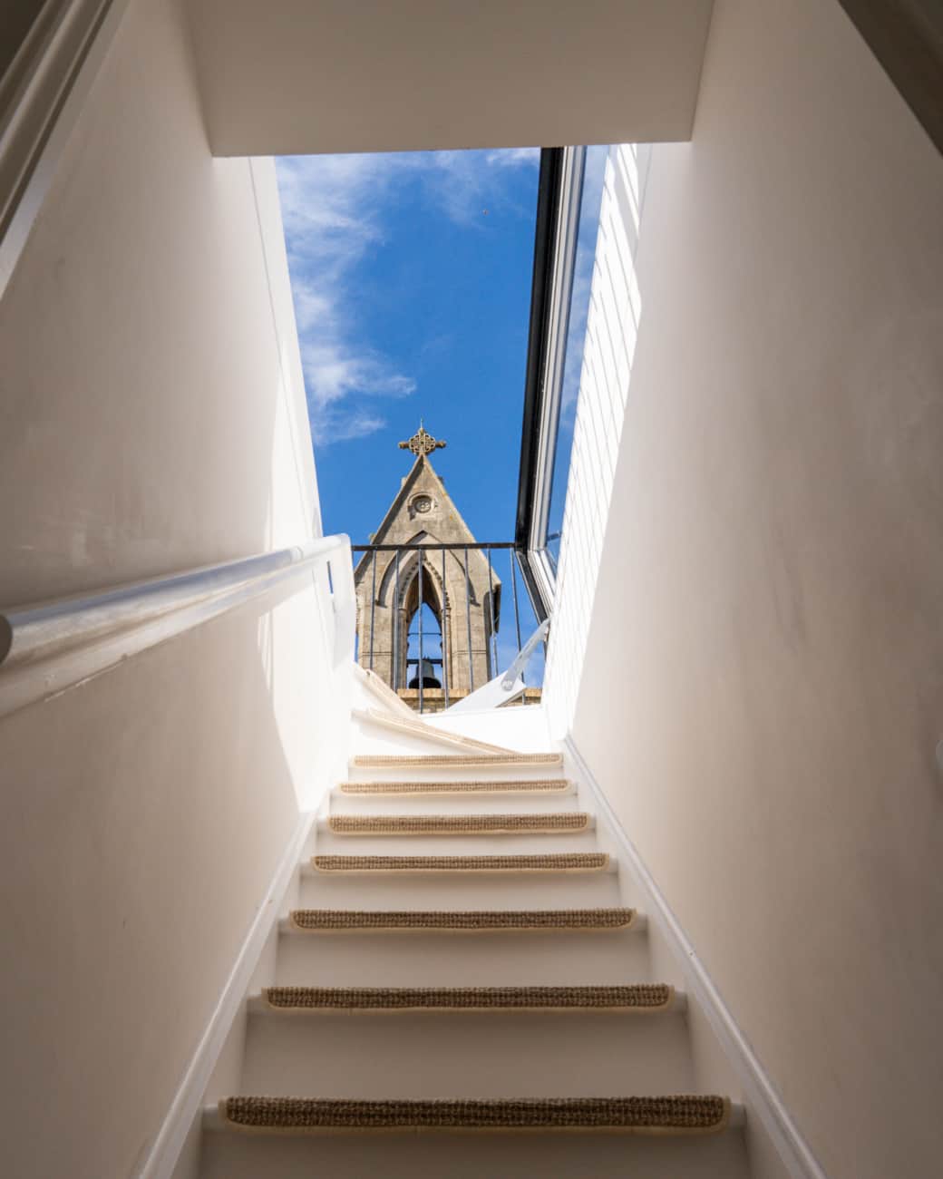 Stairs to Roof Terrace