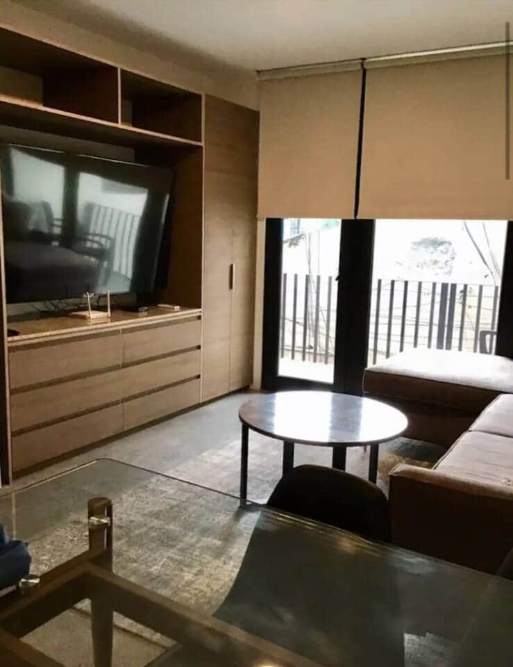Depto con aire acondicionado y smart TV -Sillón "L"