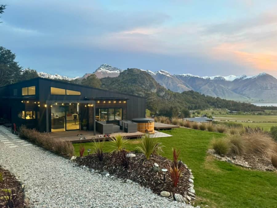 Lake Wakatipu views from Fortune Cove Lodge