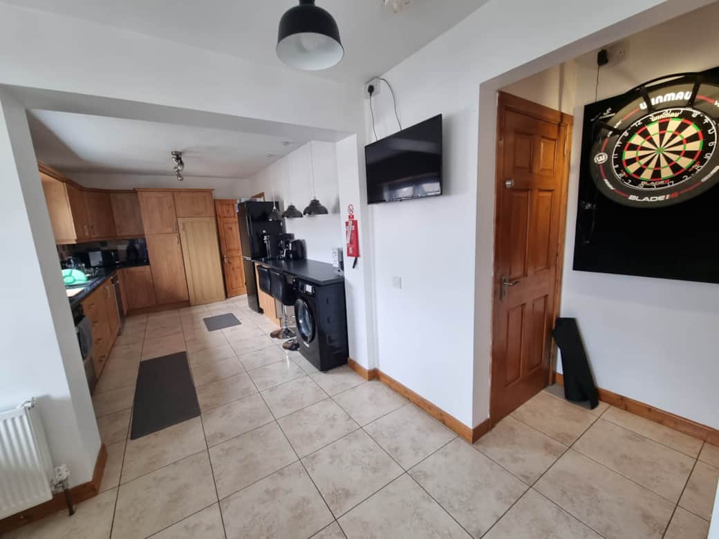 Pro dartboard setup