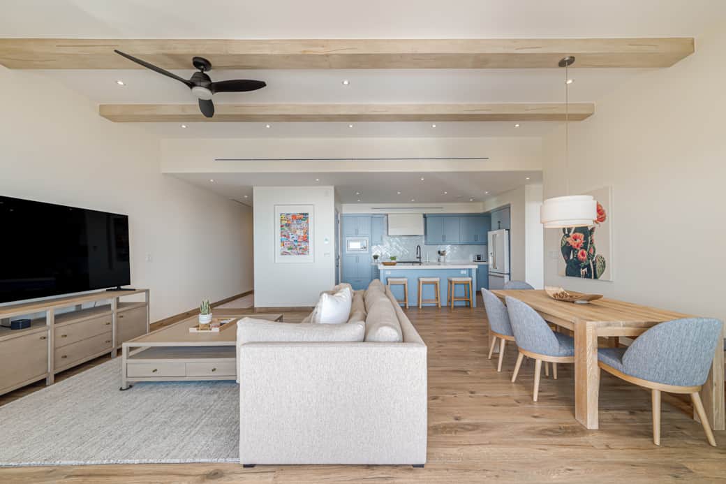 Living and dining space Living and dining space