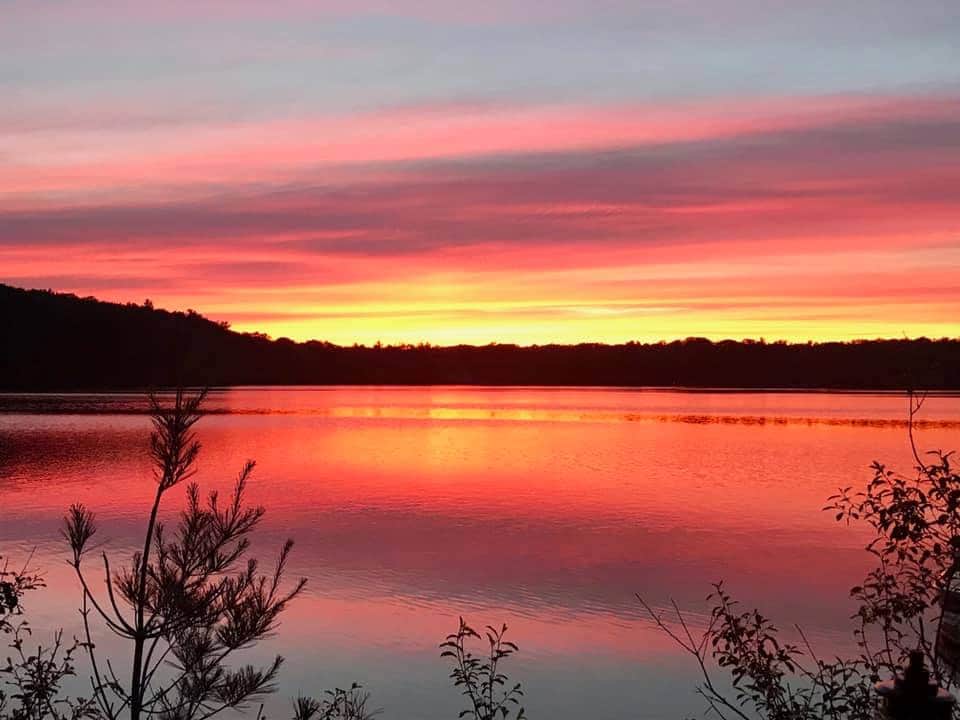 West facing for amazing sunsets!