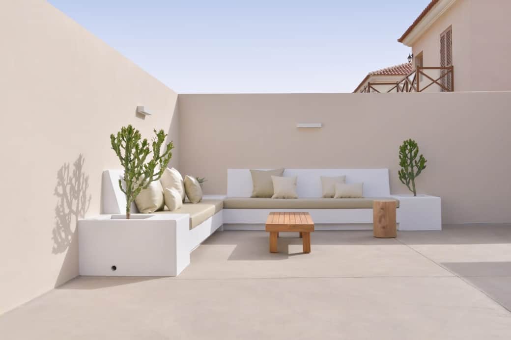 Outdoor sofa and chill-out area. Outdoor sofa and chill-out area.