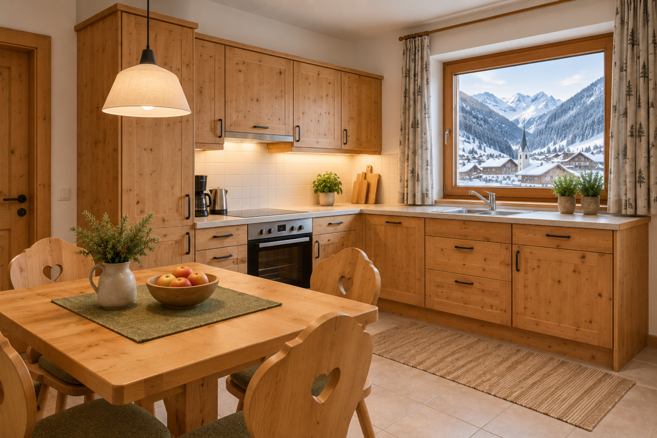 Ischgl 5 Personen-küche
