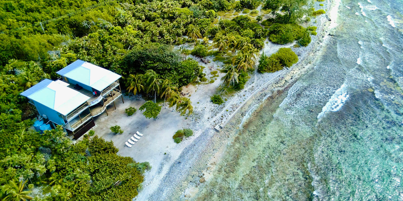 Quatro VIsta Aerial View Above Beach