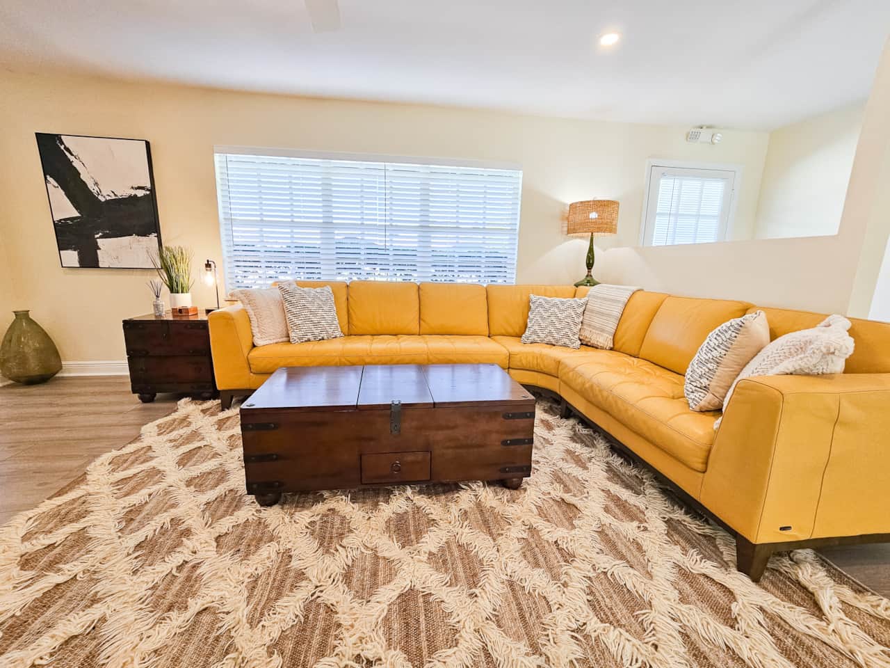 Large Couch with Enough Seating for Everyone!