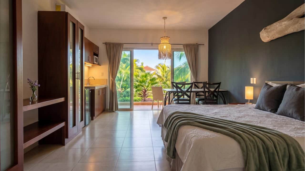 Suite - King Bed and Living Area
