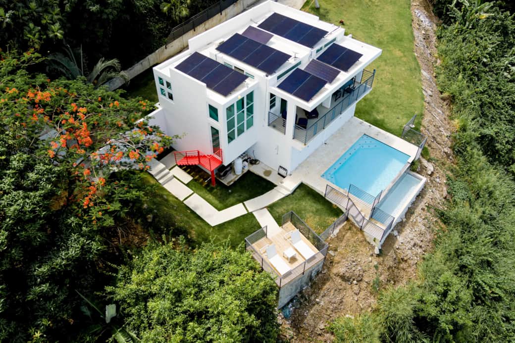 Aerial Drone of Exterior Aerial Drone of Exterior