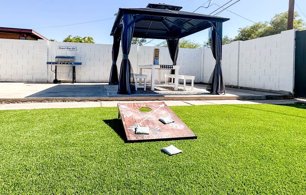 Backyard Grill Area