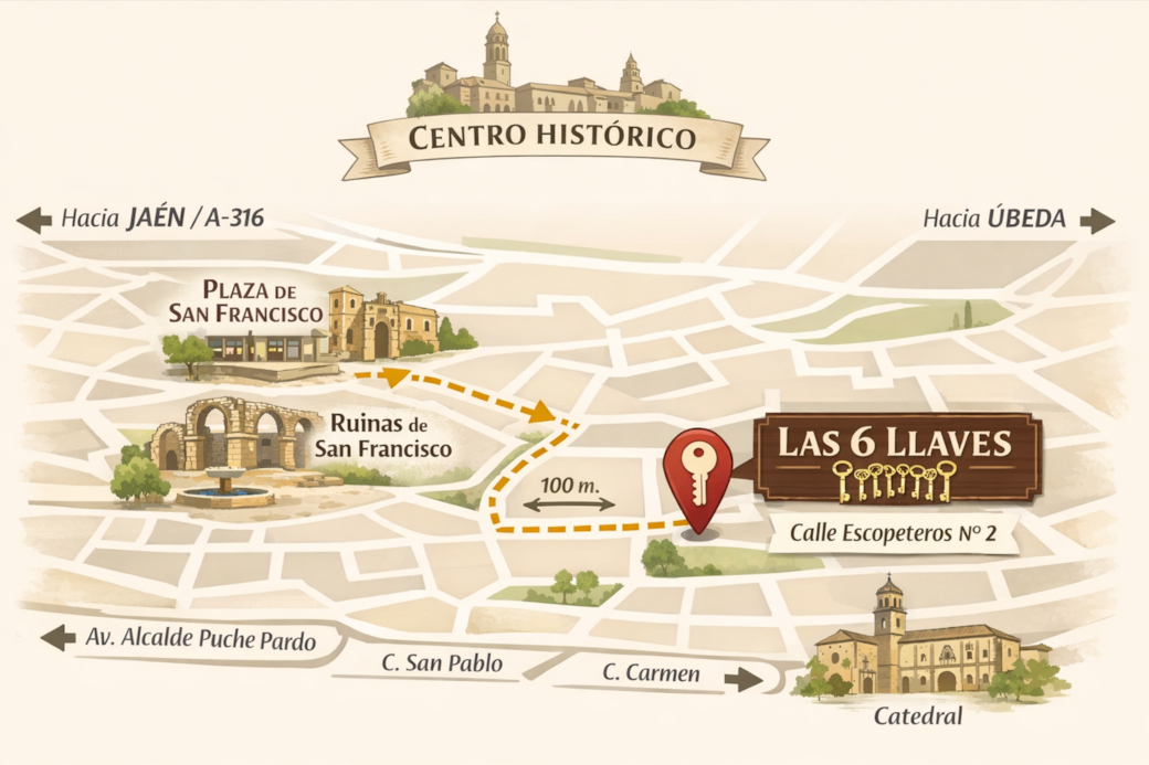 Mapa de la ubicación del alojamiento