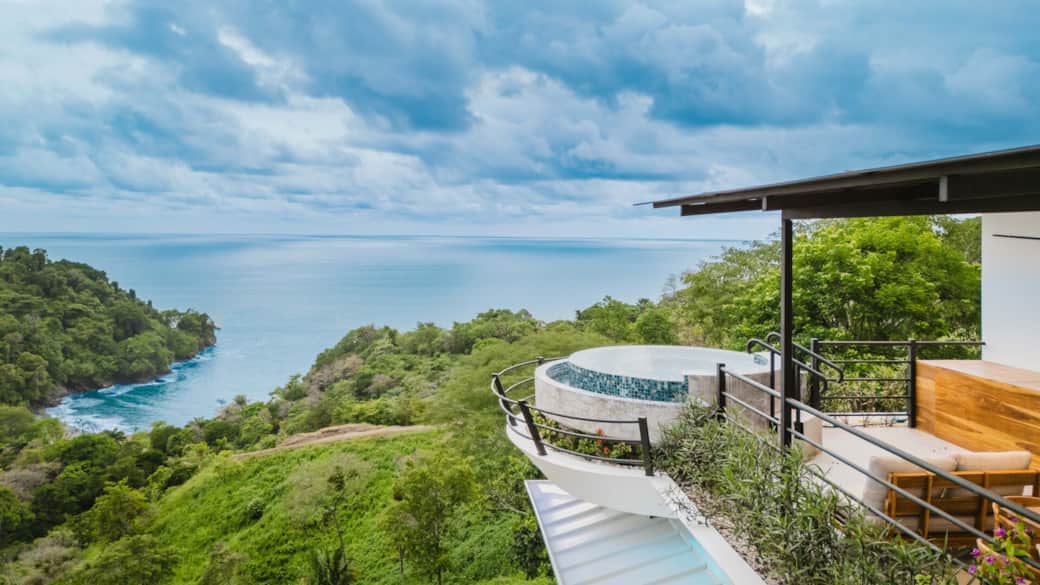 Breathtaking coastline views from your private terrace