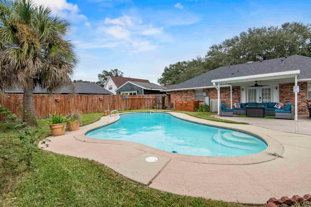 Pool and patio Pool and patio