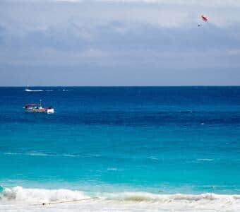 Parasailing available on the beach. Parasailing available on the beach.