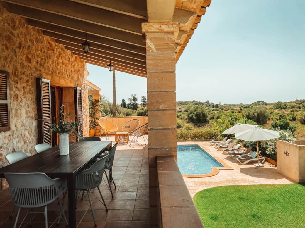 Terrasse mit Fernblick