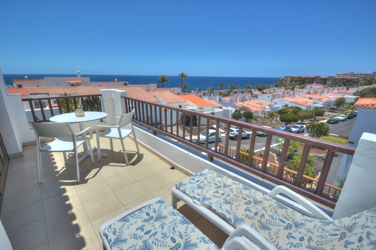 Balcone con splendida vista sull'oceano