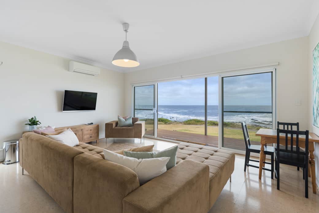 Downstairs living area
