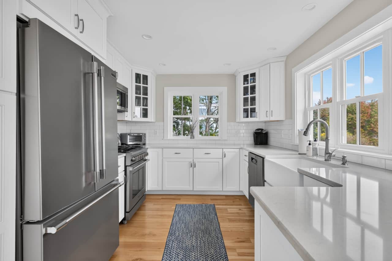 Updated Kitchen with Stunning Water Views