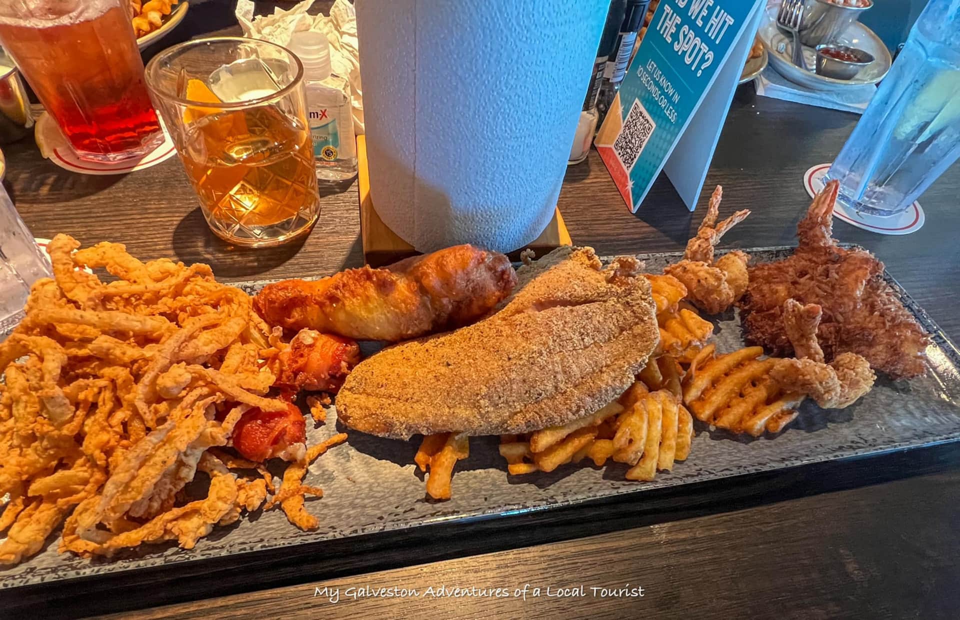 The Spot restaurant on the Galveston Seawall