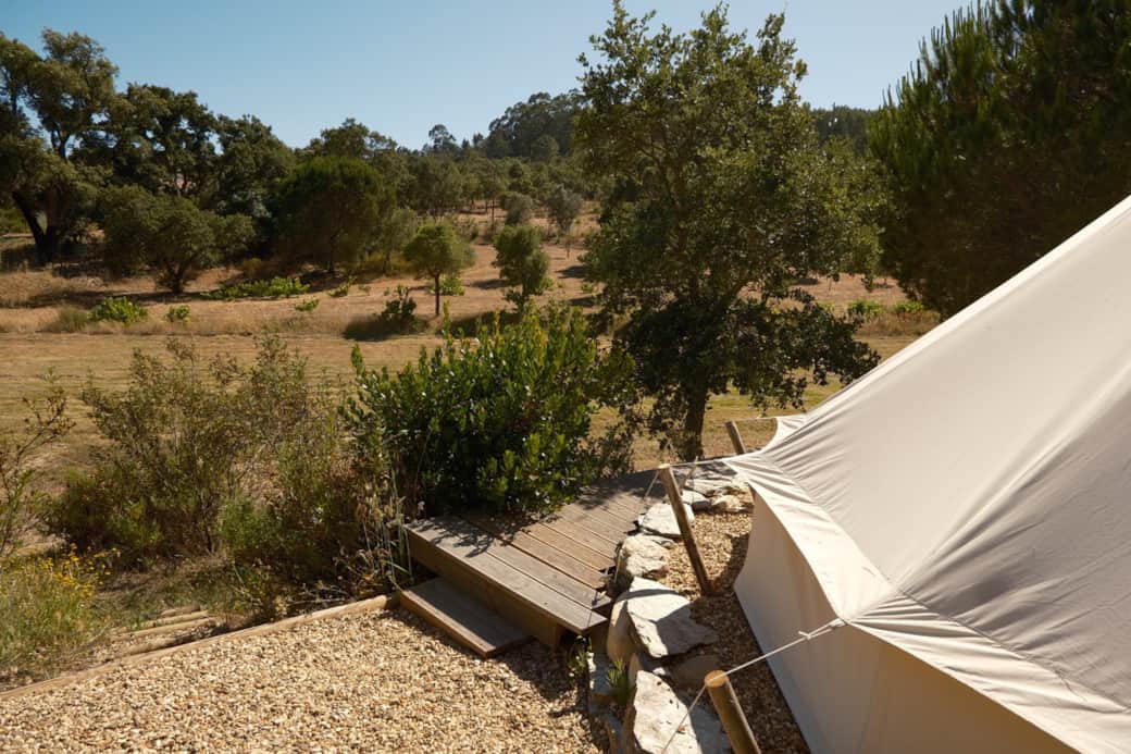 The bell-tents